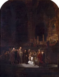 The Woman Taken in Adultery (after Rembrandt)