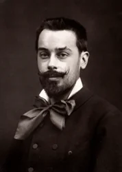 The Artist Jean Geoffroy Portrayed on the Occasion of the Salon of Paris