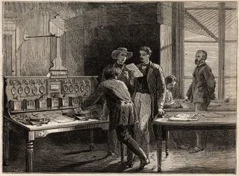 The Central Telegraph Station at the Creusot Factory