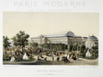 The Crowd on the Champs-Elysees
