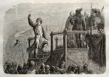 Execution of Conradin, King of Sicily and Duke of Swabia