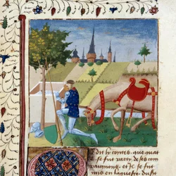 The Knight of the Round Table Gawain, Nephew of King Arthur, Near a Fountain