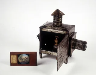 The Magic Lantern, France, About 1860