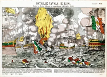 The Naval Battle of Lissa