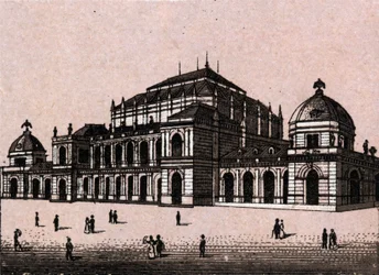 The new stock exchange in Frankfurt, Germany