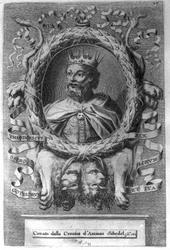 Theodoric I the Great (c. 454-526), king of the Ostrogoths (474-526) and founder of the Ostrogoth kingdom in Italy