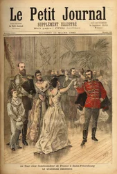 Tsar Alexander III Dances the Quadrille d