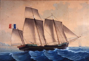 A Lugger or a Chasse-Maree 