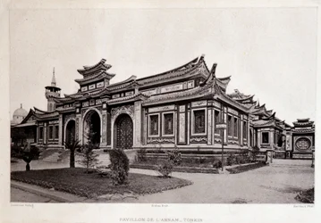 Universal Exhibition in Paris 1889 - Pavilion of Annam, Tonkin