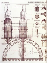 Upper part (3rd floor) of the Eiffel Tower