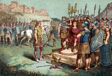 Vercingetorix, Gallic Leader, Went to Julius Caesar in 52 BC
