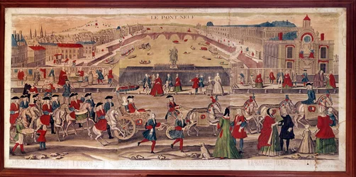 View of the Pont-Neuf in Paris