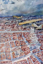 Flight over Vienna by Gabriele D
