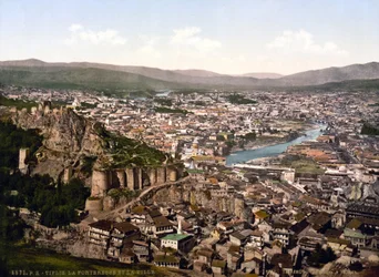 View of Tbilisi, capital of Georgia