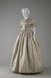 Wedding dress (front oblique view)