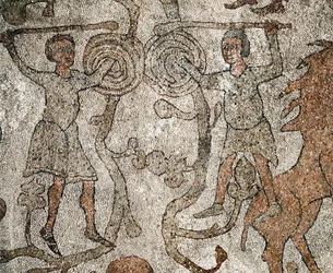 Wrestlers, Symbol of Christianity