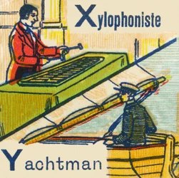 X as Xylophonist Y as Yachtman