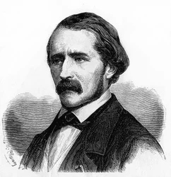 Portrait of Emile Saisset, French philosopher (1814-1863)