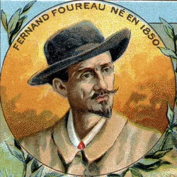 Portrait of Fernand Foureau. French explorer (1850 - 1914).