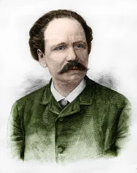 Portrait of Jules Massenet (1842-1912), French composer
