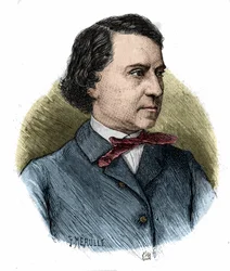 Portrait of Louis Blanc, French politician and historian
