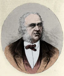 Portrait of Paul Broca (1824-1880), French surgeon and anthropologist