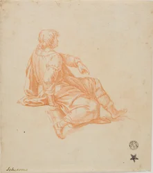 Seated Youth in Profile