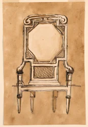 Chair, 1780–1790