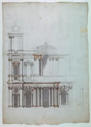 Church Facade, 18th century
