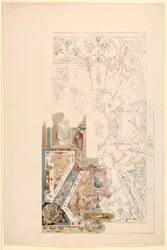 Design for a Ceiling, 1750–1800
