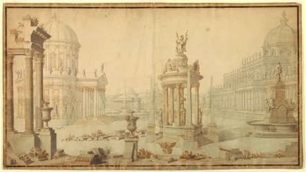 Architectural Fantasy, Early 18th Century