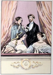 A Lodge at the Theater of the Italians