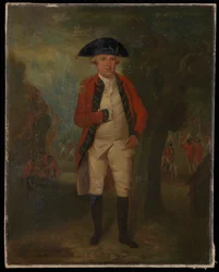 Portrait of Major-General Arthur Tooker Collins of the Marines in his full dress uniform