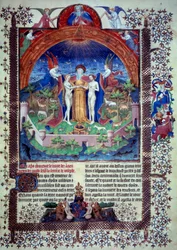 Adam and Eve in the Earth Paradise (Miniature from 