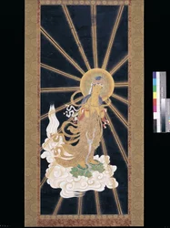 Amitabha (Amida) Triad Descending from Heaven