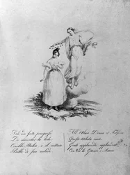 Apotheosis of Maria Garcia called the Malibran