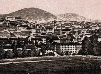 Baden Baden, Germany: view of the city. in 