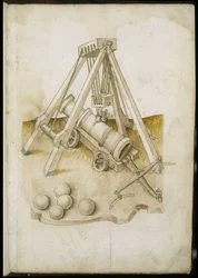 Ball gun and elevator