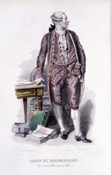 Baron de Beaumarchais (1732-1799)