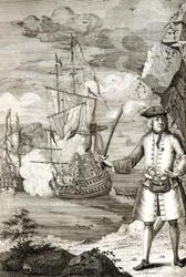 Captain Henry Avery taking one of the Great Moghul