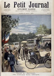 Cars Without Horses, First Car Panhard Levassor - Cover. 
