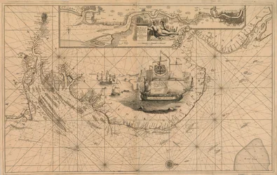 Chart of River Thames from London to the Buoy of the Noure