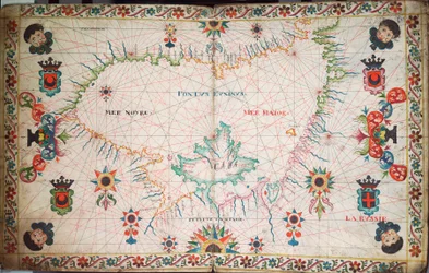 Chart of the Black Sea, c.1600