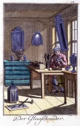 Craft Craft: The Crystal Maker in His Workshop. In 