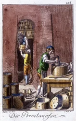 Crafts: The Porcelain Maker in His Workshop