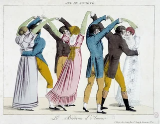 Dance movement called The Cradle of Love, early 19th century