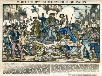 Death of Denis Auguste Affre, Archbishop of Paris