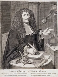 Doctor in his laboratory