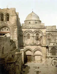 Facade of the Holy Sepulchre, Jerusalem