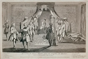Assembly of Freemasons for the reception of the masters